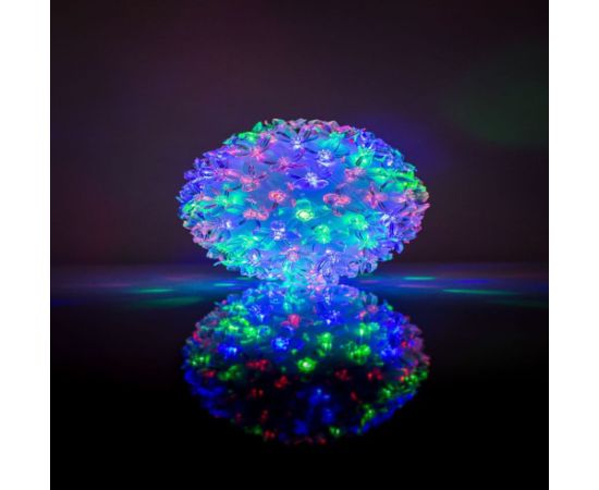 iLike N/A  Bumba ar puķēm RS-209 100LED D-14cm Multi Color
