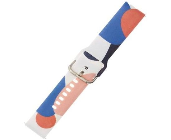iLike   Strap Moro Band For Samsung Galaxy Watch 46mm Silicone Strap Watch Bracelet Pattern