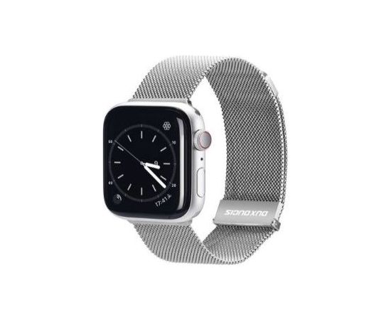 Dux Ducis Apple  Strap Watch Band Ultra / 8/7/6/5/4/3/2 / SE (49/45/44 / 42mm) Magnetic Silver