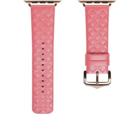 Dux Ducis   Strap Leather Watch 7 Band 7/6/5/4/3/2 / SE (41/40 / 38mm) Wristband Bracelet Genuine Leather Bracelet Red
