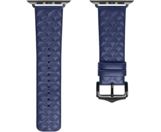 Dux Ducis   Strap Leather Watch 7 Band 7/6/5/4/3/2 / SE (41/40 / 38mm) Wristband Bracelet Genuine Leather Bracelet Blue Blue
