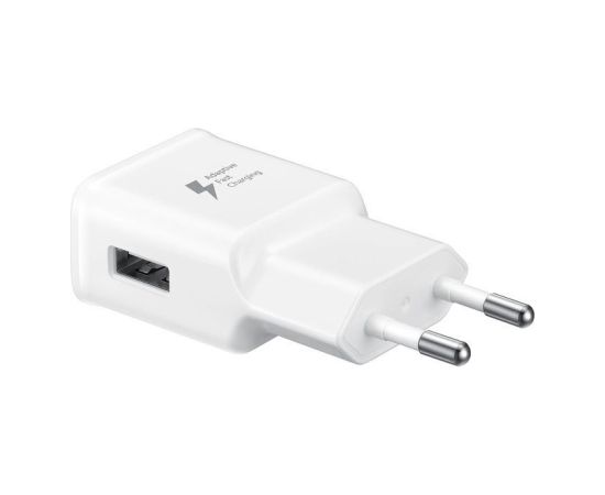 Samsung   EP-TA20EWE Adaptive USB Plug 2A Fast Charger Galaxy S6 Note 4 N910 White (OEM) White