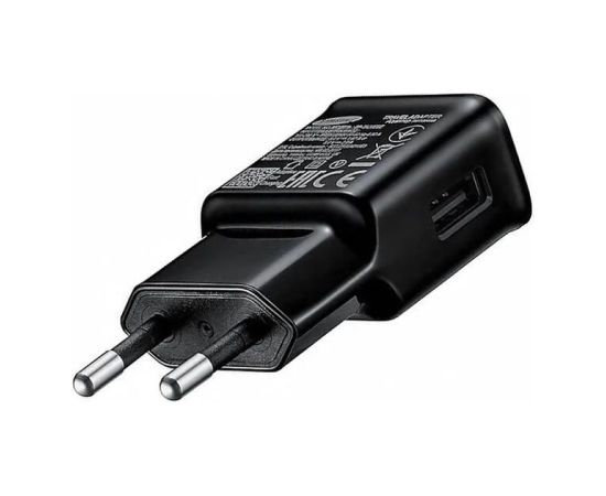 Samsung   EP-TA200EBE Adaptive 15W Plug USB 3.1 Quick Charge 3.0 Fast Charger Black (OEM) Black
