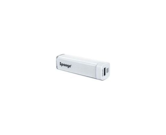 Sponge   Power Bank 2600 mAh White
