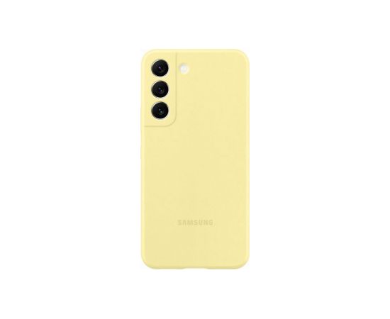 Samsung   Galaxy S22 Silicone Cover Yellow