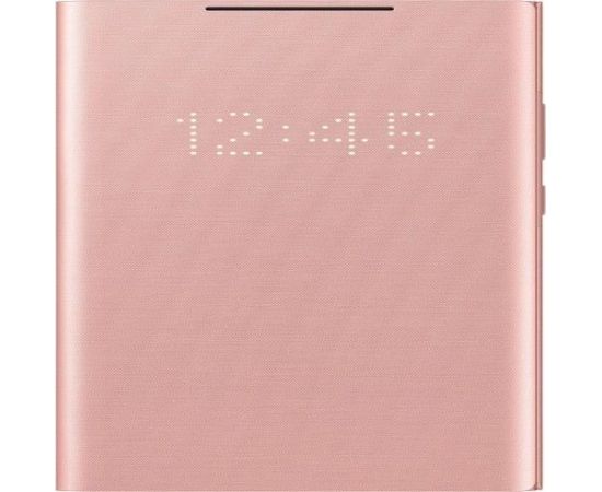 Samsung   Galaxy Note 20/Note 20 5G LED View cover case Brown