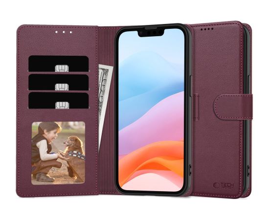TECH-PROTECT WALLET чехол для телефона Samsung Galaxy A26 5G | A17 4G | 5G бордовый