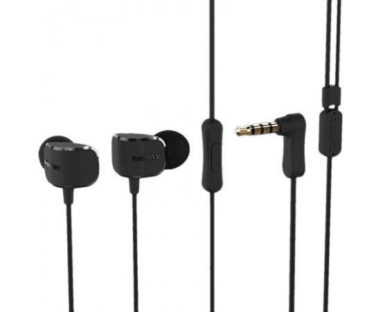 Remax   Earphone RM-502 Universal 3,5mm Black
