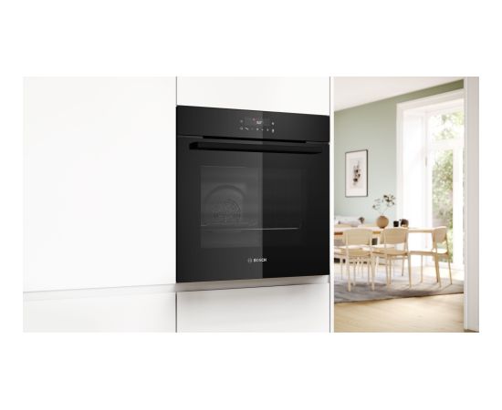 BOSCH Serie 2 HBA571BB4 oven 71 L 3600 W Black + BOSCH HEZ538000 guide rail