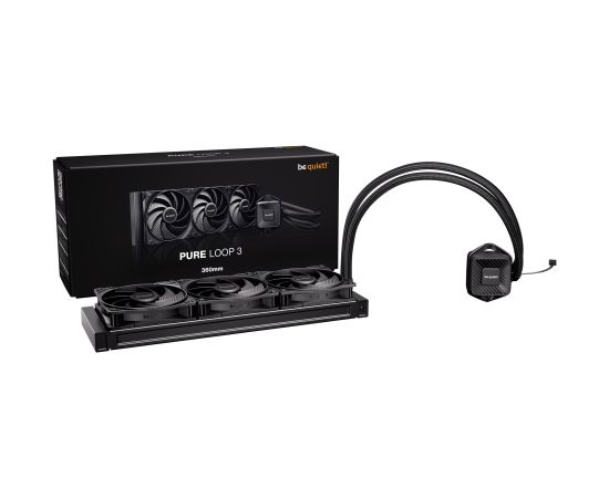 be quiet! PURE LOOP 3 Processor All-in-one liquid cooler 12 cm Black 1 pc(s)