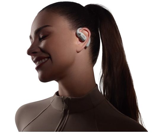 SHOKZ OpenFit 2+ Headphones Wireless Ear-hook, In-ear Calls/Music Bluetooth Grey Austiņas