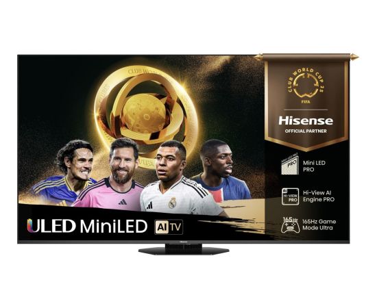 Hisense 65U8Q 165.1 cm (65") 4K Ultra HD Smart TV Wi-Fi Black, Grey Телевизоры