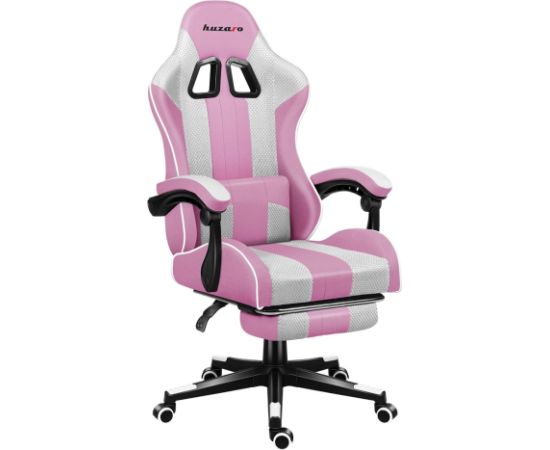 Fotel gamingowy Huzaro Force 4.7 Pink Mesh Gaming krēsli