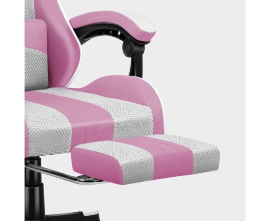 Fotel gamingowy Huzaro Force 4.7 Pink Mesh Gaming krēsli