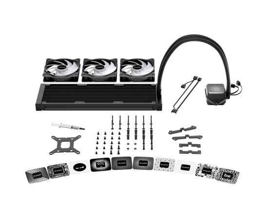 be quiet! PURE LOOP 3 LX Processor All-in-one liquid cooler 12 cm Black 1 pc(s)