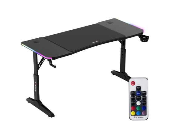 Biurko gamingowe Huzaro Hero 3.6 RGB Black Gaming galdi