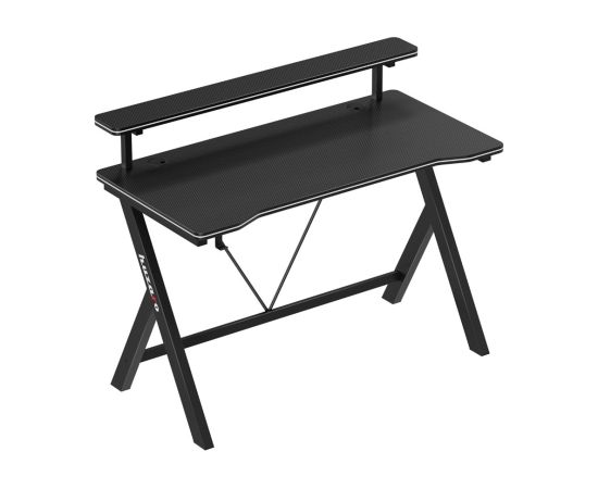 Biurko gamingowe Huzaro Hero 1.9 Black Gaming galdi