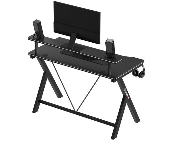 Biurko gamingowe Huzaro Hero 1.9 Black Gaming galdi