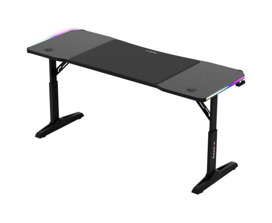Biurko gamingowe Huzaro Hero 4.6 RGB Black Gaming galdi