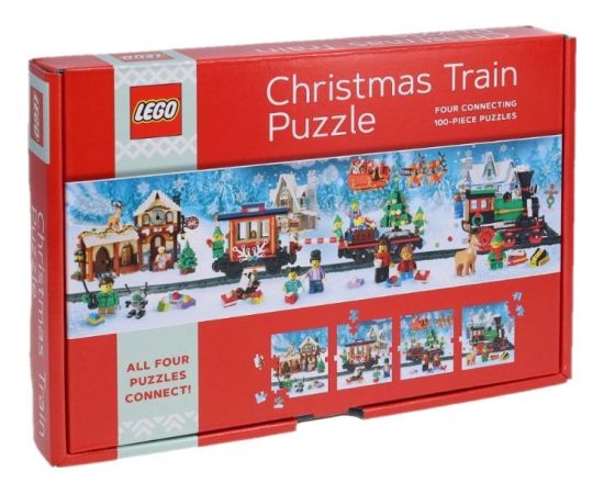 LEGO Inne Puzzle LEGO Świąteczny pociąg 5008258 - Lego