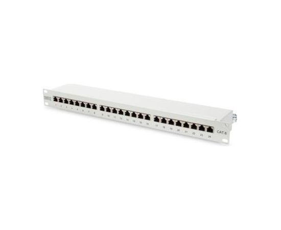 DIGITUS 19'' CAT6 patch panel 24-port STP