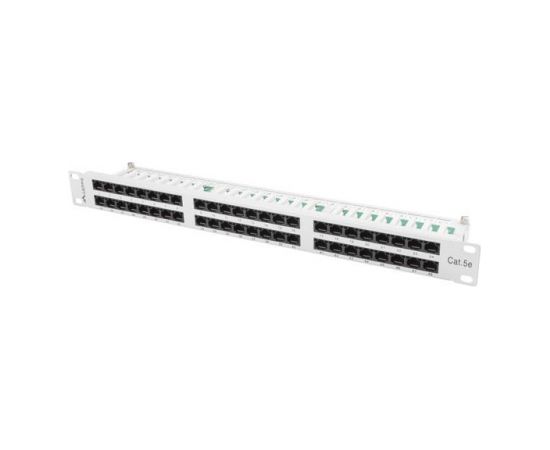 Lanberg Patch Panel 48 port 1U, cat. 5e, grey