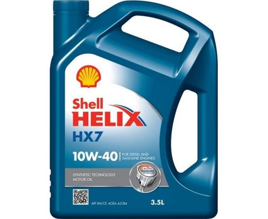 Shell Motora eļļa 10W40 HELIX HX7 5L
