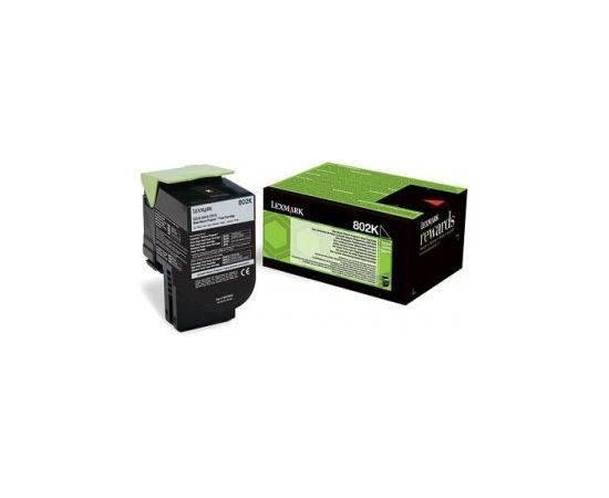 Lexmark toner cartridge return black (80C20K0, 802K)