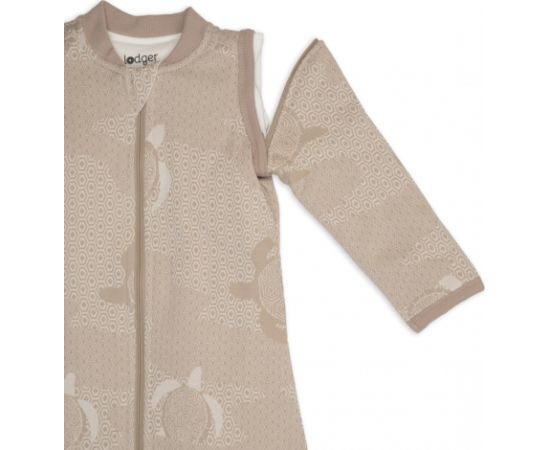 Lodger Hopper Matcha Turtle guļammaiss ar noņemamām piedurknēm, Beige, 68/80 - HPM 630_68/80 Спальные мешки, пижамы