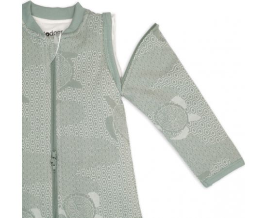 Lodger Hopper Matcha Turtle guļammaiss ar noņemamām piedurknēm, Silk, 68/80 - HPM 109_68/80 Спальные мешки, пижамы