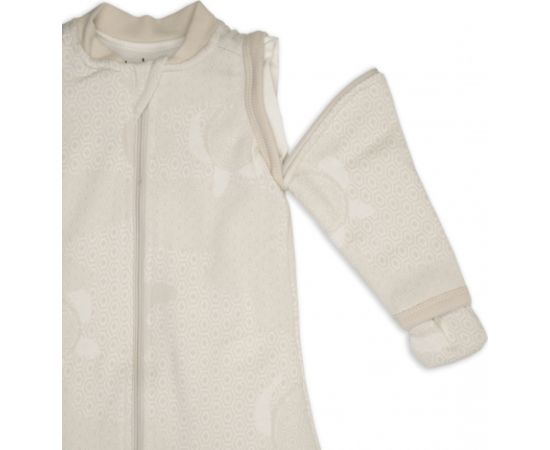 Lodger Hopper Matcha Turtle guļammaiss ar noņemamām piedurknēm, Birch, 50/62 - HPM 093_50/62 Спальные мешки, пижамы