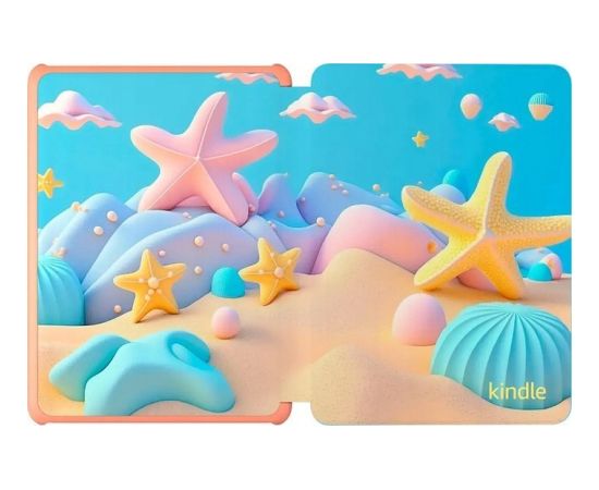 Amazon Kindle Paperwhite Kids 16GB (newest model) – larger 7" glare-free display – Kids read an average of 1+ hour per day with Kindle – Starfish