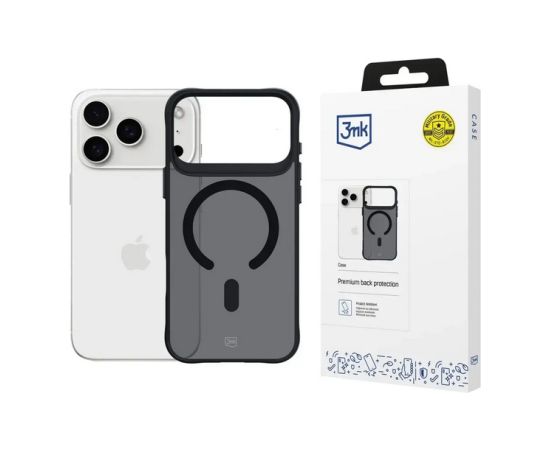 3mk Smoke MagCase Aizsargapvalks Priekš Apple iPhone 17 Pro