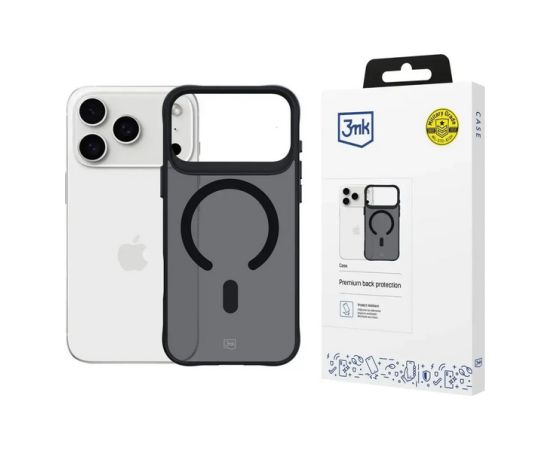 3mk Smoke MagCase Aizsargapvalks Priekš Apple iPhone 17 Pro Max