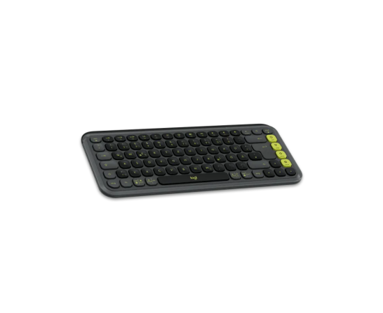 Logitech POP ICON KEYS Graphite Green US Klaviatūra Klaviatūras