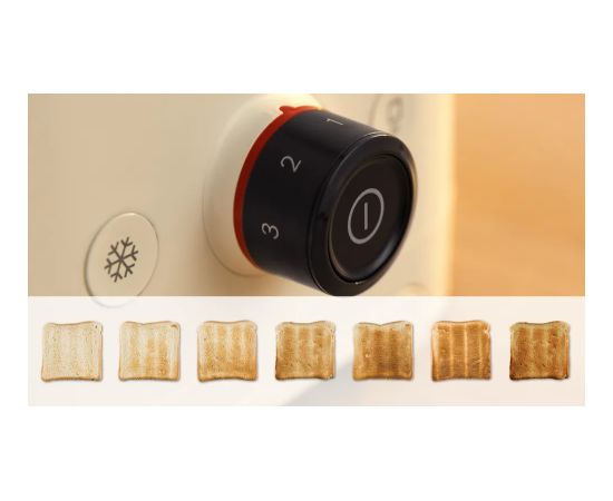 Bosch Compact Toaster TAT3M127 MyMoment Number of slots 2 Housing material Plastic Beige
