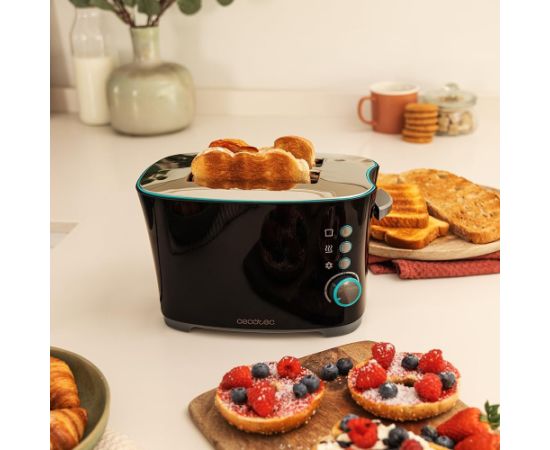 Cecotec Toaster Toast&Taste Double B Power 650 W Number of slots 2 Housing material Stainless steel