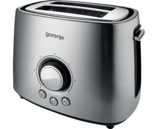 Gorenje Toaster T1000E Power 1000 W Number of slots 2 Housing material  Metal Stainless Steel