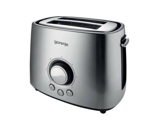 Gorenje Toaster T1000E Power 1000 W Number of slots 2 Housing material  Metal Stainless Steel
