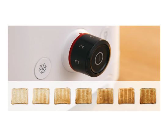 Bosch Compact Toaster TAT3M121 MyMoment Number of slots 2 Housing material Plastic White