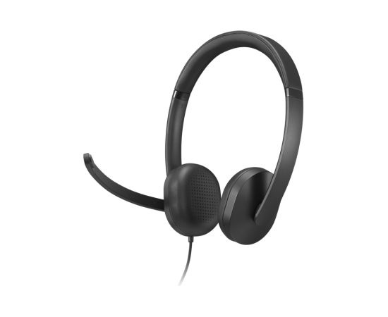 Lenovo Wired VoIP Headset 5000 (Teams) Built-in microphone USB Type-A, USB Type-C Black Austiņas