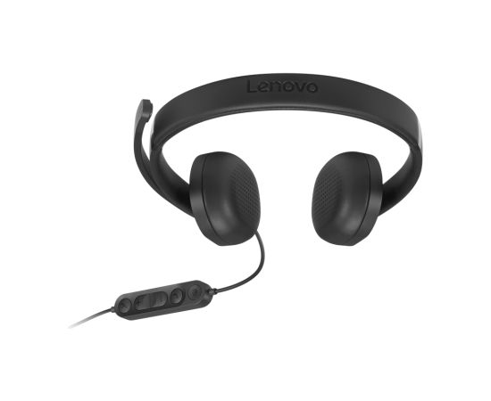 Lenovo Wired VoIP Headset 5000 (Teams) Built-in microphone USB Type-A, USB Type-C Black Austiņas
