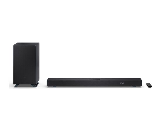 Sharp 3.1.2 Dolby Atmos/DTS:X Soundbar with Wireless Subwoofer HT-SBW53121(BK) Bluetooth Домашние кинотеатры Акустические системы(Soundbars)