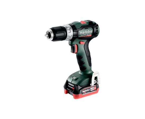 Akumulatora triecienurbjmašīna-skrūvgriezis Metabo PowerMaxx SB 12 BL; 12 V; 2x4 Ah  akum.