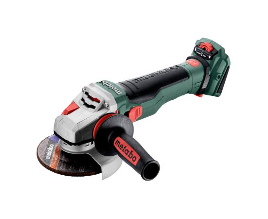 Akumulatora leņķa slīpmašīna Metabo WVB 18 LTX BL 15-125 Quick; 18 V (bez akumulatora un lādētāja)