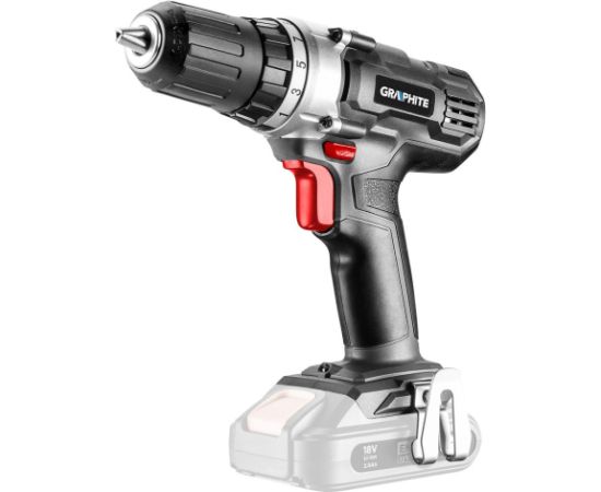 Akumulatora urbjmašīna-skrūvgriezis Graphite 58G006; 18 V (bez akumulatora un lādētāja)