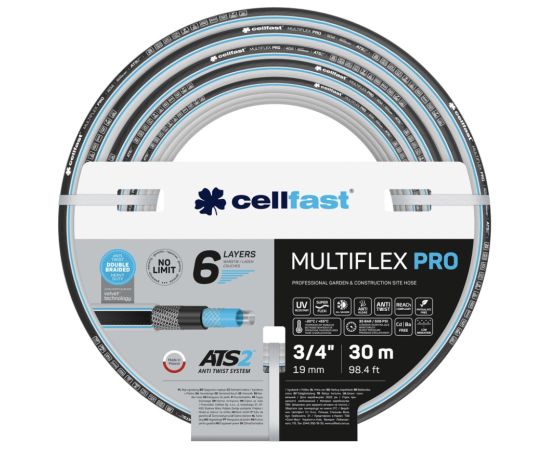 Laistīšanas šļūtene Cellfast 13-821; 3/4''; 30 m