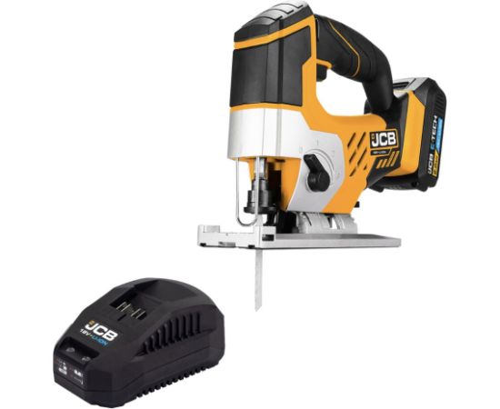 Figūrzāģis ar akumulatoru JCB 18JS-2XB-E; 18 V; 1x2,0 Ah akum. Figūrzāģi 