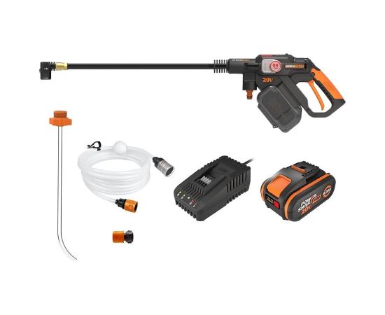 Tīrīšanas aprīkojums Worx HydroShot WG633E; 20 V; 1x4,0 Ah akum.