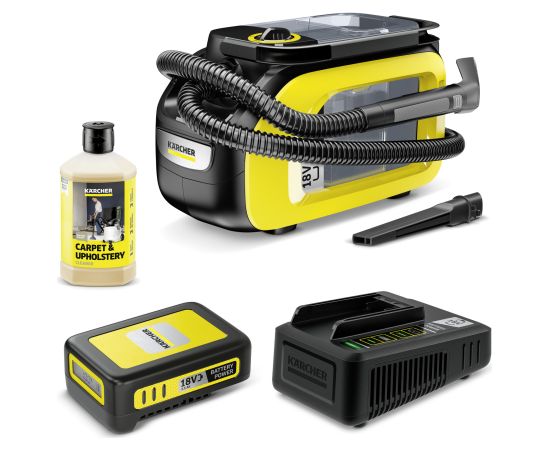 Putekļsūcējs Karcher SE 3-18 Compact D1 Battery Set 2.5-F; 18 V; 1x2,5 Ah akum. Industriālie putekļu sūcēji